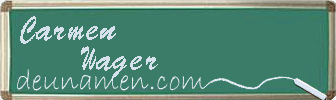 Carmen Wager Visitenkarte